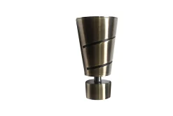 Embout cône pour barre à rideau GoodHome 28 mm Antiki or