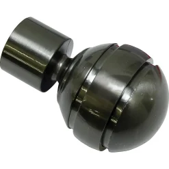 EMBOUTS RIDEAUX GARDINIA CHICAGO - TITANIUM