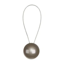 Embrasse à rideaux à rideaux aimantée beige V.Creations L.26 x Ø2,5cm