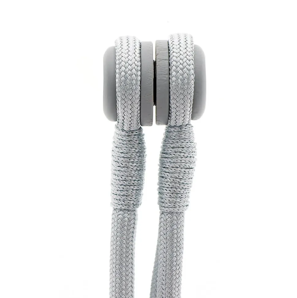 Embrasse à rideaux aimantée 30cm Gris perle - Boulet
