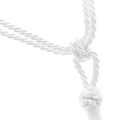 Embrasse à rideaux 45cm Blanc - Boulet
