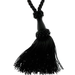 Embrasse à rideaux 70cm Noir - Boulet