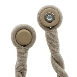 Embrasse à rideaux tressée aimantée 30cm Vert sauge - Boulet