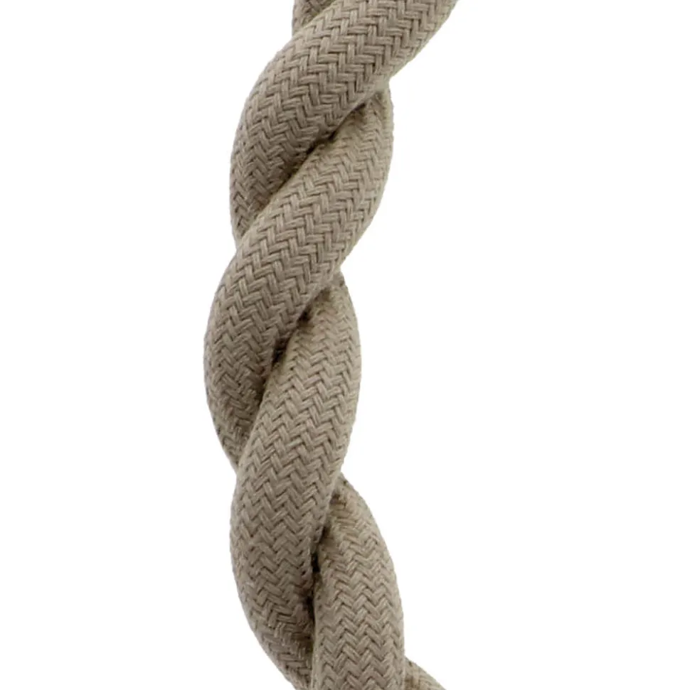 Embrasse à rideaux tressée aimantée 30cm Vert sauge - Boulet