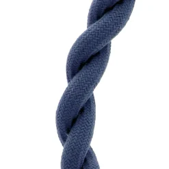 Embrasse à rideaux tressée aimantée 30cm Bleu aviation - Boulet