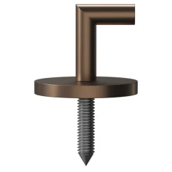 Embrasse Kozani petit modèle métal marron L.3cm GoodHome