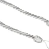 EMBRASSE RIDEAU TORSADEE ARGENT - ATELIERS28