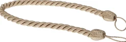 EMBRASSE RIDEAUX SOIE TORSADEE BEIGE - ATELIERS28