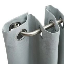 Ensemble barre à rideau industriel extensible chromé Athens GoodHome L. 120/210 x Ø16/19 cm