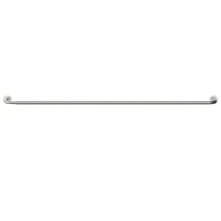 Ensemble barre à rideau industriel extensible chromé Athens GoodHome L. 120/210 x Ø16/19 cm