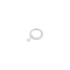 Ensemble d'anneaux GoodHome 10 mm blanc mat Nisis