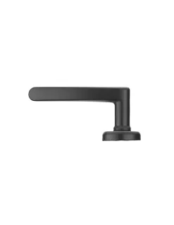 Ensemble de poignées pour salle de bain/toilette Vesta à condamnation, carré 7mm, entr'axes 165mm, noir - THIRARD