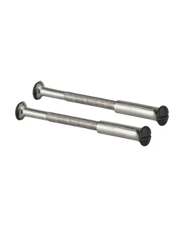 Ensemble de poignées pour porte d'entrée Leto trou de cylindre, carré 7mm, entr'axes 165mm, noir - THIRARD