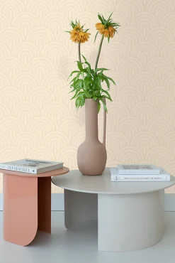 ESTAhome papier peint art déco beige - 50 x 900 cm - 139777
