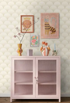 ESTAhome papier peint art déco sable beige - 50 x 900 cm - 139464