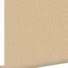 ESTAhome papier peint art déco cervine - 50 x 900 cm - 139778