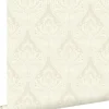 ESTAhome papier peint baroque beige crème - 53 cm x 10.05 m - 127605
