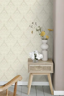 ESTAhome papier peint baroque marron - 53 cm x 10.05 m - 127606