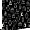 ESTAhome papier peint bouteilles de parfum noir et blanc - 53 cm x 10.05 m - 128827