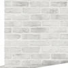 ESTAhome papier peint brique gris - 53 cm x 10.05 m - 139137