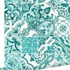 ESTAhome papier peint carreaux de ciment turquoise - 53 cm x 10.05 m - 148635