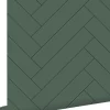ESTAhome papier peint chevron vert foncé - 53 cm x 10.05 m - 139222