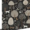 ESTAhome papier peint chiens noir - 50 x 900 cm - 139714