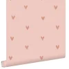 ESTAhome papier peint coeurs rose - 53 cm x 10.05 m - 139770