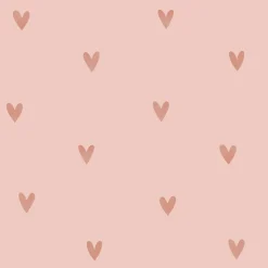 ESTAhome papier peint coeurs rose - 53 cm x 10.05 m - 139770