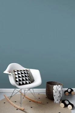 ESTAhome papier peint denim vintage bleu foncé - 53 cm x 10.05 m - 138809