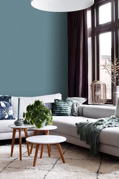 ESTAhome papier peint denim vintage bleu foncé - 53 cm x 10.05 m - 138809