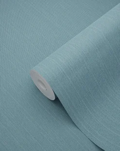 ESTAhome papier peint denim vintage bleu foncé - 53 cm x 10.05 m - 138809
