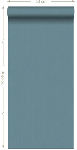 ESTAhome papier peint denim vintage bleu foncé - 53 cm x 10.05 m - 138809