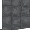 ESTAhome papier peint effet béton noir - 53 cm x 10.05 m - 138204