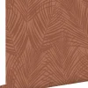 ESTAhome papier peint feuilles de palmier terracotta - 53 cm x 10.05 m - 139370