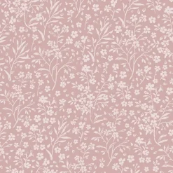 ESTAhome papier peint fleurs rose - 53 cm x 10.05 m - 139884