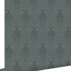 ESTAhome papier peint forme graphique bleu foncé - 50 x 900 cm - 139637