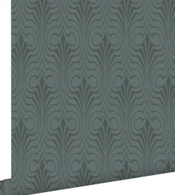 ESTAhome papier peint forme graphique bleu foncé - 50 x 900 cm - 139637