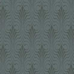 ESTAhome papier peint forme graphique bleu foncé - 50 x 900 cm - 139637