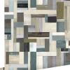 ESTAhome papier peint imitation bois marron et vert olive grisé - 53 cm x 10.05 m - 138514