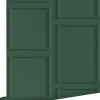 ESTAhome papier peint lambris vert foncé - 50 x 900 cm - 139931