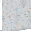 ESTAhome papier peint le monde sous-marin bleu gris - 50 x 900 cm - 130929