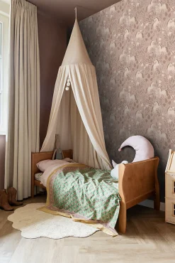ESTAhome papier peint licornes vieux rose - 53 cm x 10.05 m - 139876