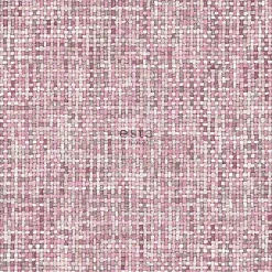 ESTAhome papier peint lin bordeaux - 53 cm x 10.05 m - 148663