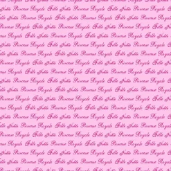 ESTAhome papier peint mots de princesses rose - 53 cm x 10.05 m - 114948