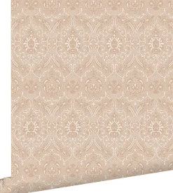 ESTAhome papier peint ornement rose clair - 50 x 900 cm - 139639