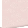 ESTAhome papier peint petits nuages rose clair - 50 x 900 cm - 139516