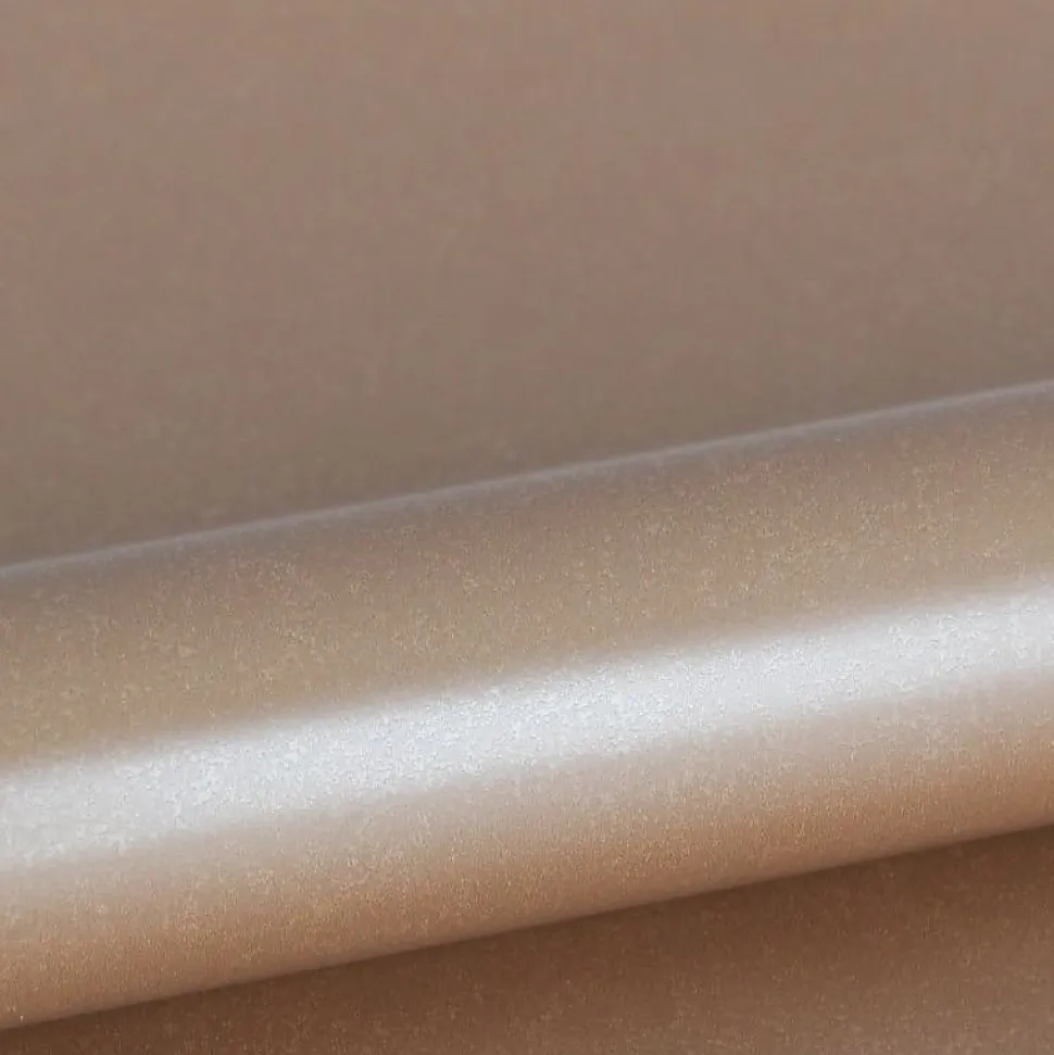 ESTAhome papier peint uni brun cuivré brillant - 53 cm x 10.05 m - 138835