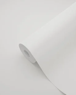 ESTAhome papier peint uni blanc - 53 cm x 10.05 m - 137020