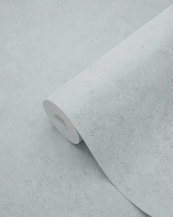ESTAhome papier peint uni effet béton bleu canard - 53 cm x 10.05 m - 138237